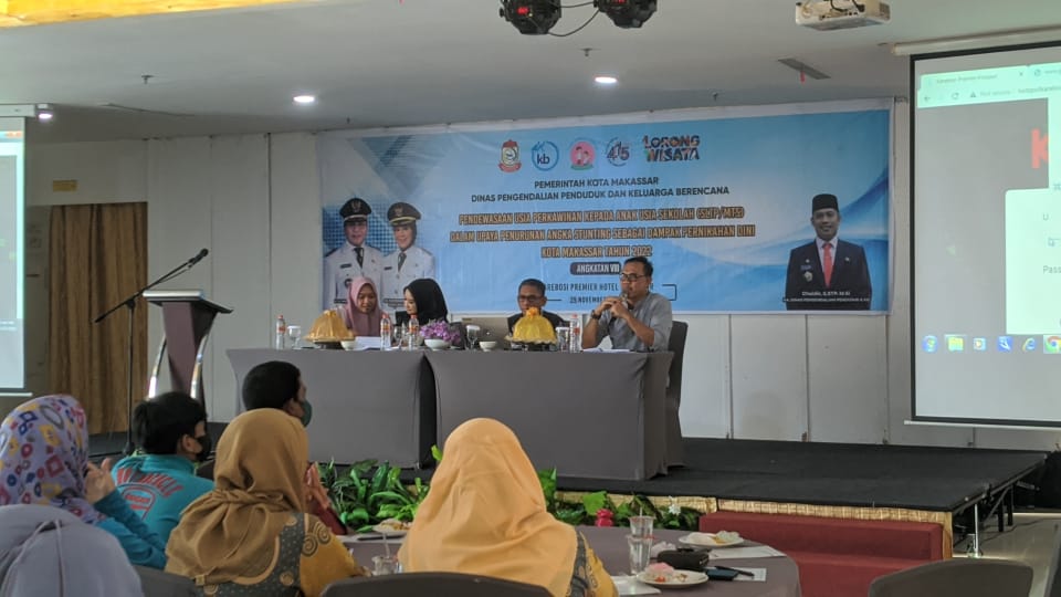 Gelar Sosialisasi Pendewasaan Usia Perkawinan, Kadis PPKB Makassar: Strategi Penurunan Sunting